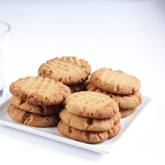 OLD FASHIONED PEANUT BUTTER COOKIES