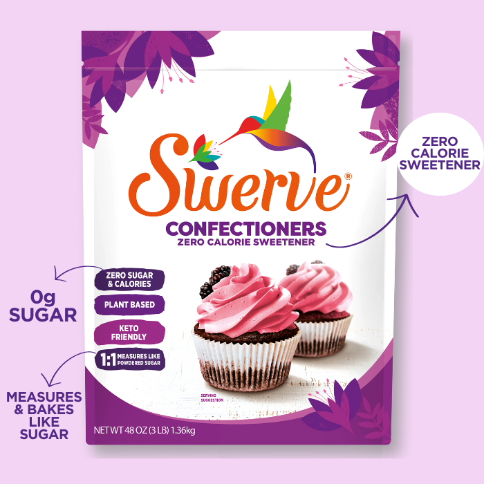 Swerve Confectioners 1 Pack facts view;Size_48oz