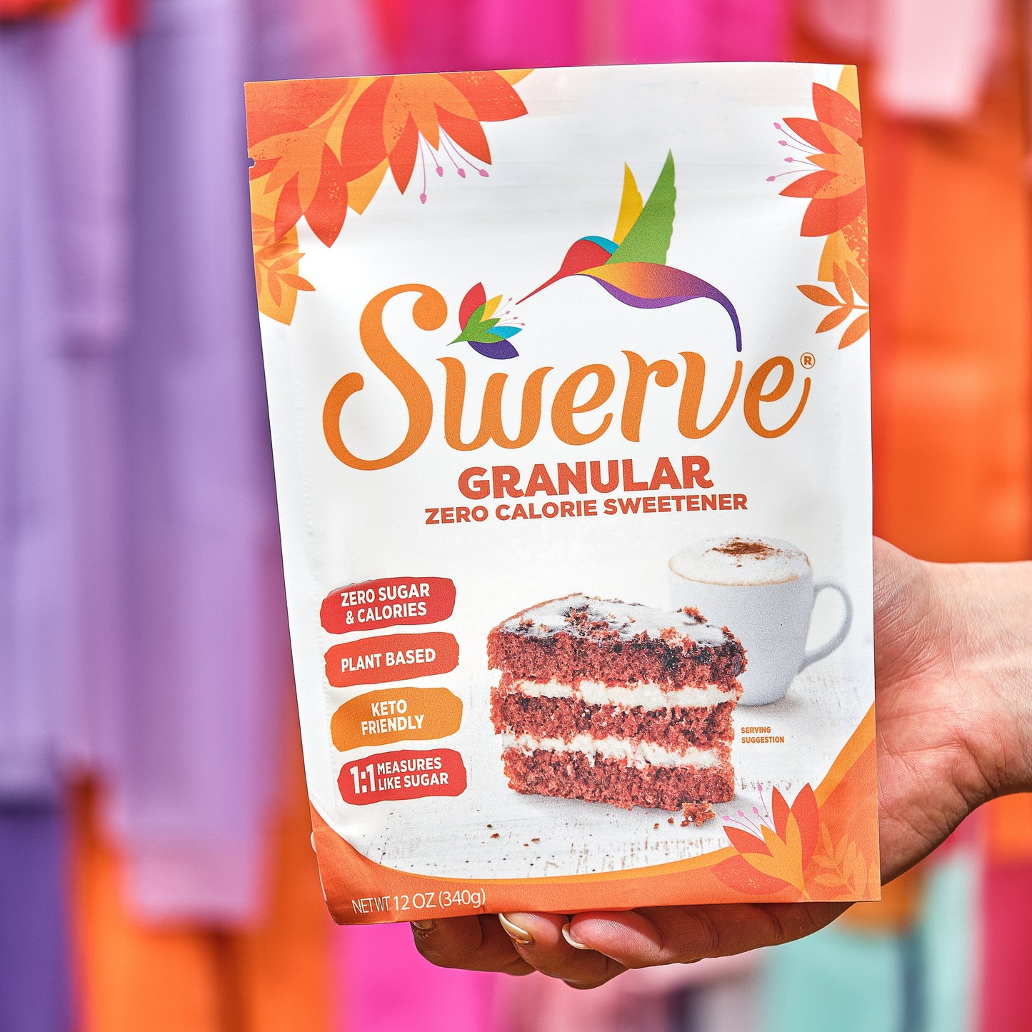 Swerve Granular 12oz in hand;Size_12oz - 1 Pack