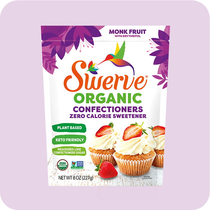 Swerve Organic Confectioners 1 Pack front view;Size_8oz - 1 Pack