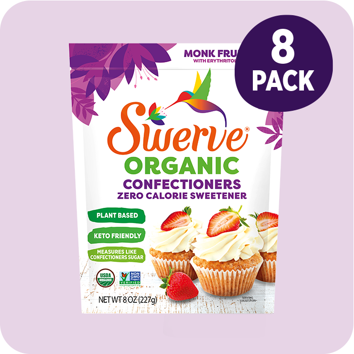 Swerve Organic Confectioners 8 Pack front view;Size_8oz - 8 Pack