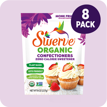Swerve Organic Confectioners 8 Pack front view