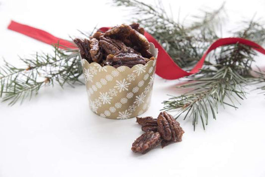 SLOW COOKER CANDIED PECANS