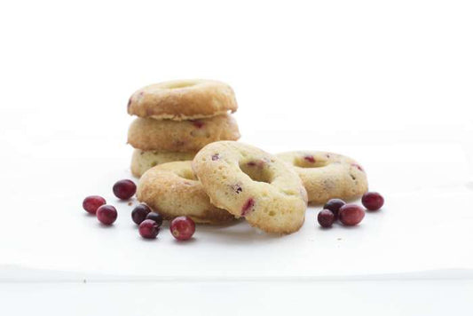CRANBERRY ORANGE DONUTS