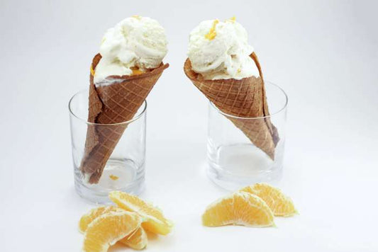 OLYMPIC TORCH ORANGE CREAMSICLE ICE CREAM