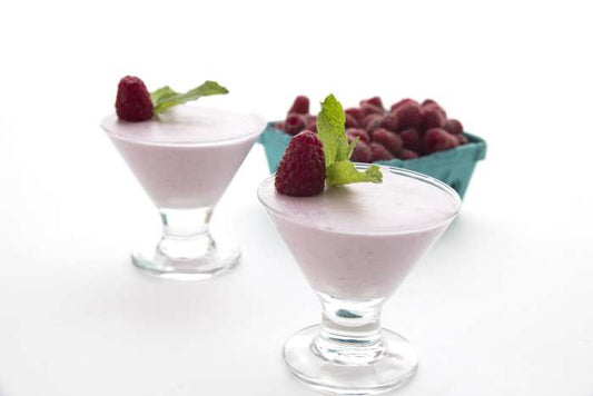 DAIRY FREE RASPBERRY MOUSSE