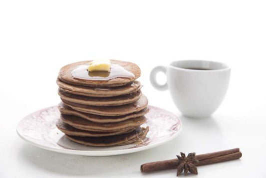 GINGERBREAD CREAM CHEESE PANCAKES
