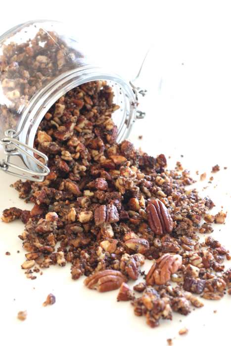MAPLE PECAN GRANOLA
