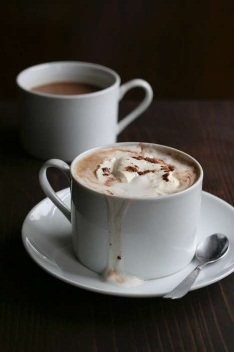 PEPPERMINT HOT CHOCOLATE