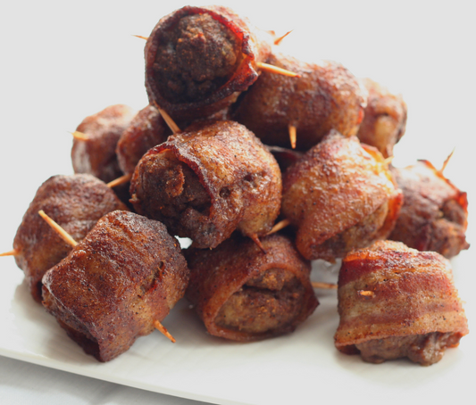 BACON WRAPPED MEATBALLS