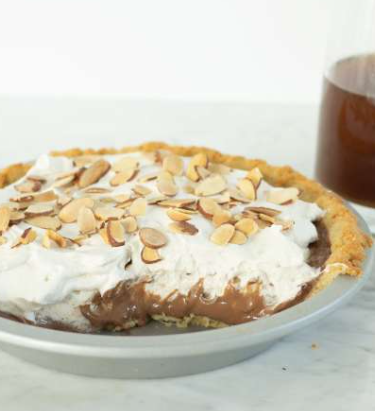 CHOCOLATE AMARETTO PIE