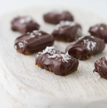 CHOCOLATE COVERED CARAMELS