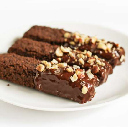 CHOCOLATE HAZELNUT BISCOTTI