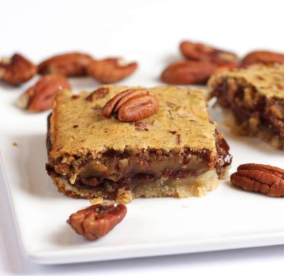 CHOCOLATE PECAN PIE BARS