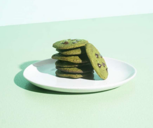 MATCHA CHOCOLATE CHIP COOKIES