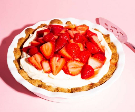 STRAWBERRY PRETZEL PIE