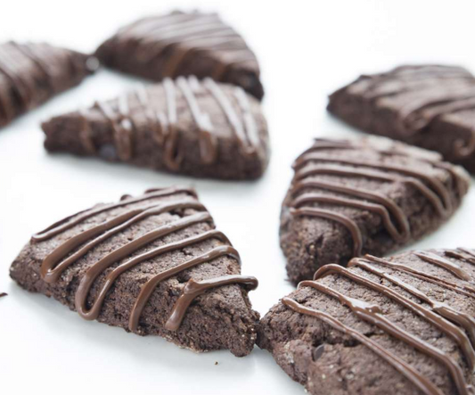 TRIPLE CHOCOLATE SCONES