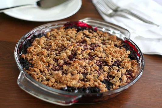 HEART HEALTHY CRUSTLESS CHERRY PIE
