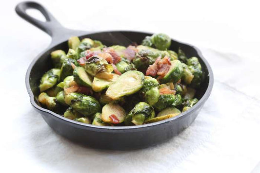 MAPLE BACON BRUSSELS SPROUTS