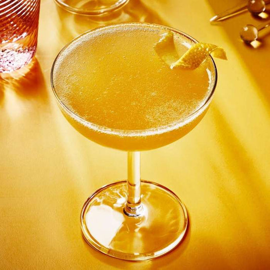 SPICED PEAR AND BOURBON SPARKLER