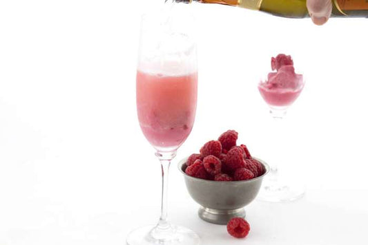 RASPBERRY CREAM MIMOSAS