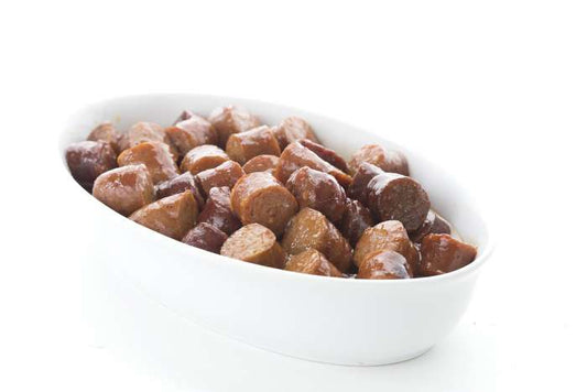 SWEET AND SPICY SLOW COOKER SAUSAGE