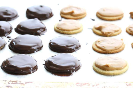 HOMEMADE TAGALONGS (PEANUT BUTTER PATTIES)