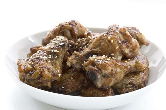 OVEN-BAKED TERIYAKI CHICKEN WINGS