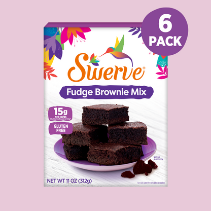 Swerve Fudge Brownie 6 Pack front view