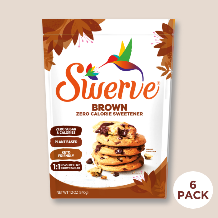 Swerve Brown 1 Pack front view;Size_12oz - 6 Pack
