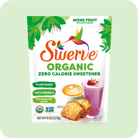 succulent natural sweetener Swerve Organic All Purpose Sugar Replacement (8 oz)