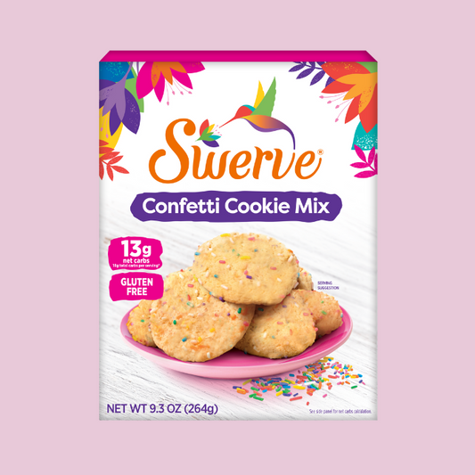 Swerve Confetti Cookie 1 Pack front view;Size_1 Pack
